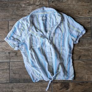 Christopher & Banks Linen Shirt